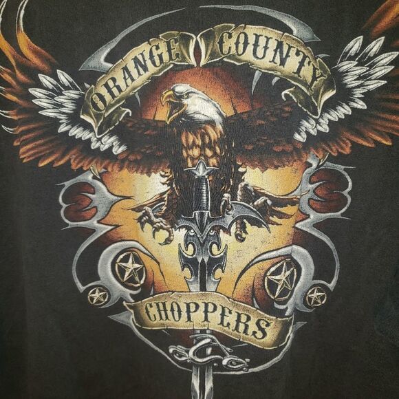 Orange County Choppers OCC Mens XXL Vintage Tshirt - Picture 3 of 8
